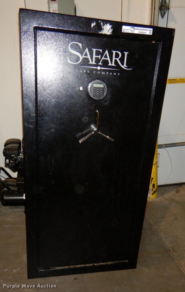 safari gun safe will not open